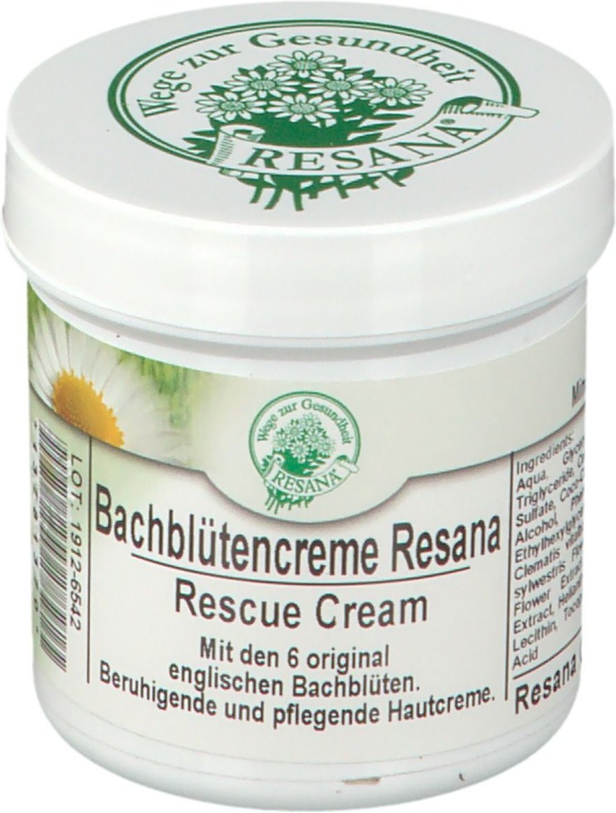 Bachblüten Creme Resana