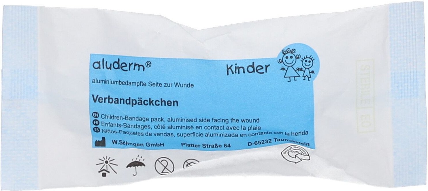 Aluderm Kinder Verbandpckg.mittel 6 cmx2 m 1 St Verband