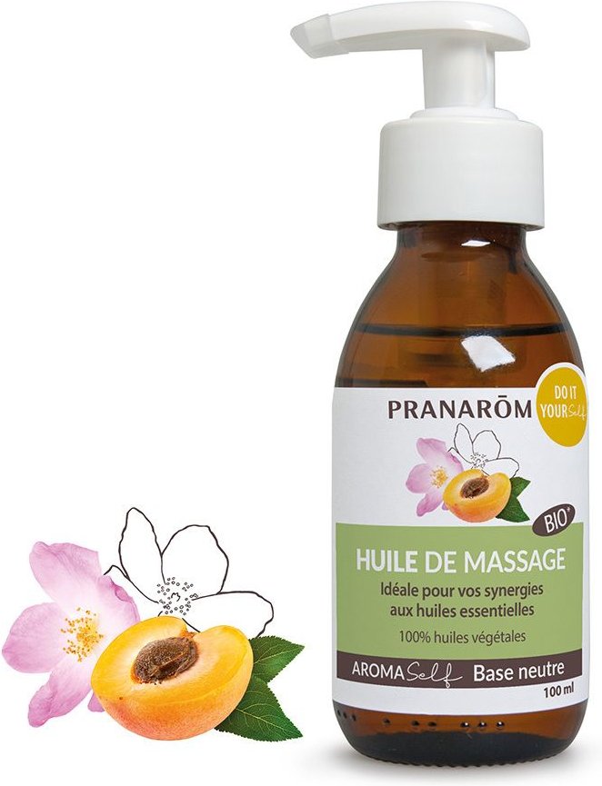 Pranarom Massage Select. Natuurlijke basisolie 100 ml Massageöl
