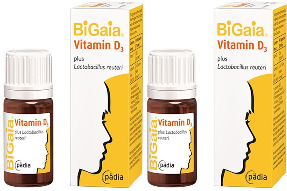 Thumbnail - 2x BiGaia® Tropfen mit Vitamin D3 2x10 ml
