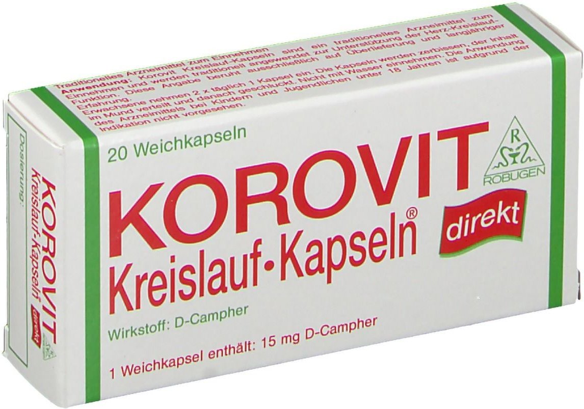 Korovit Kreislauf-Kapseln 20 St Kapseln