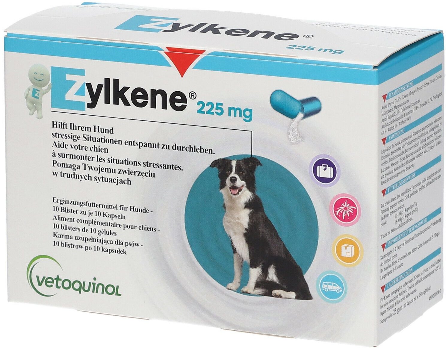 Zylkene Kapseln f.mittelgroße Hunde 100 St