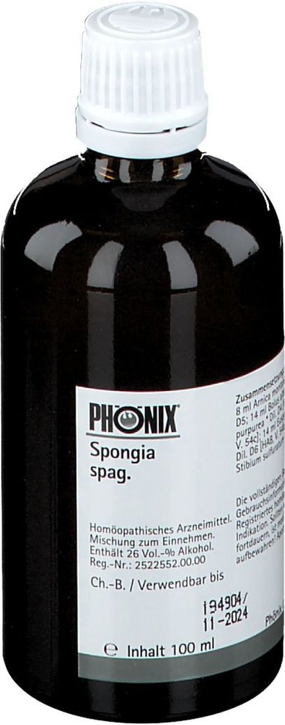 Phönix Spongia spag. Tropfen