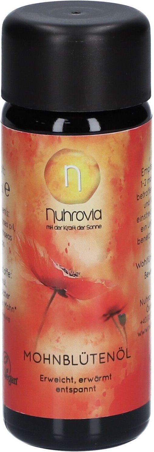 Mohnbluetenoel Nuhrovia 100 ml Massageöl