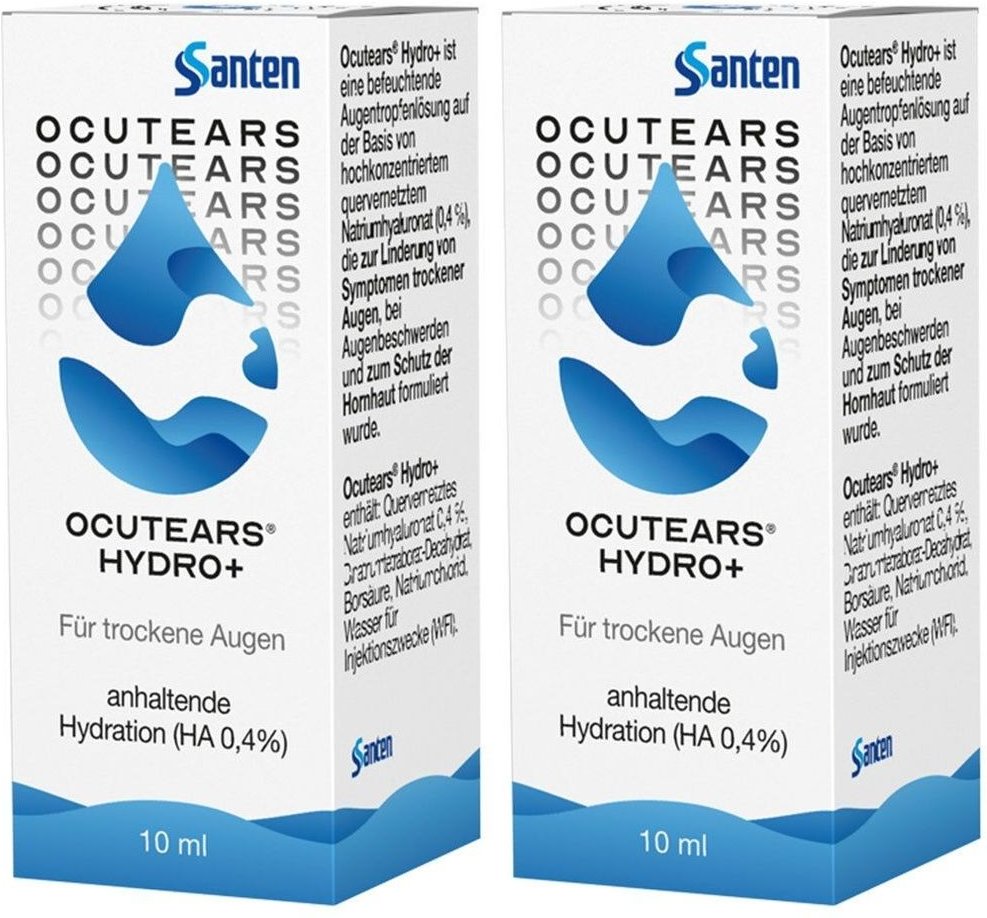 Ocutears Hydro+ Augentropfen 2x 2x10 ml