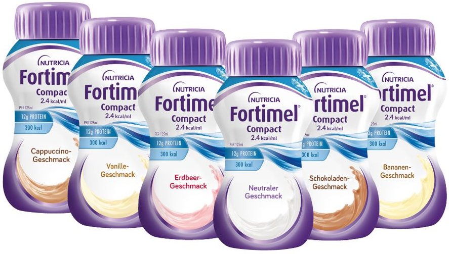 Thumbnail - Fortimel Compact 2.4 kcal Mischkarton 8x4x125 ml Flüssigkeit