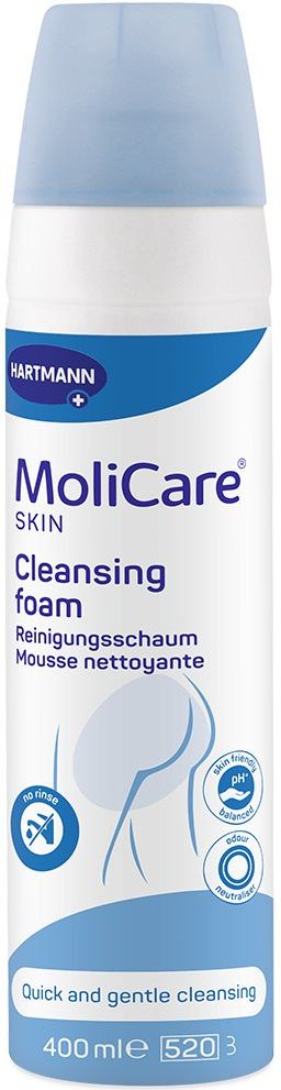 Molicare Skin Reinigungsschaum 400 ml Schaum