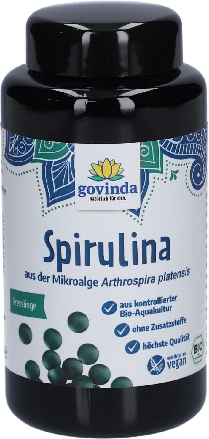 Govinda Bio-Spirulina 180 g Presslinge