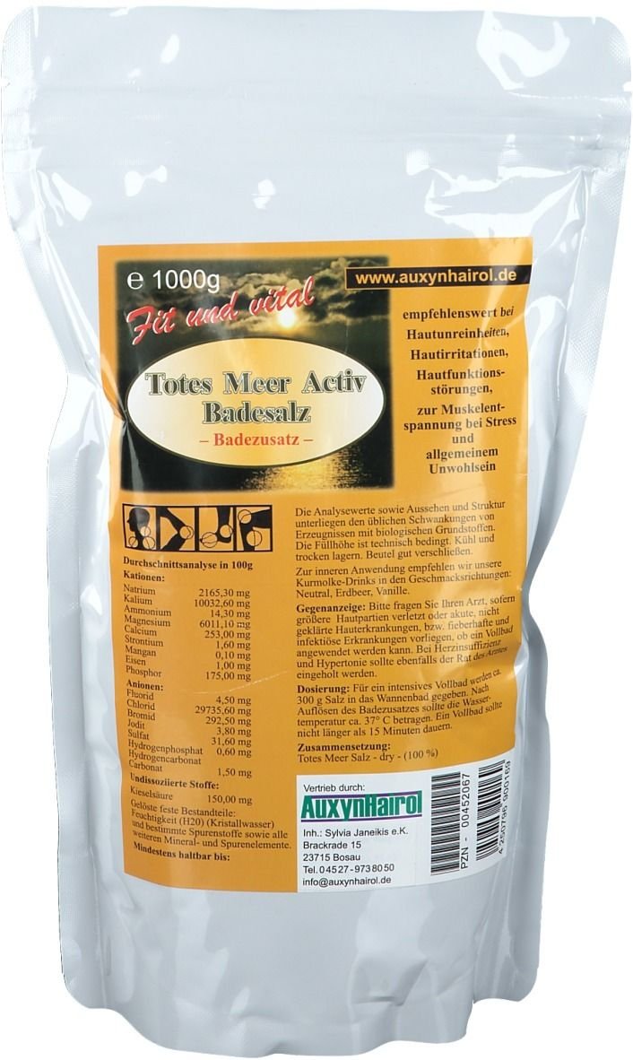 Totes Meer Activ Badesalz 1 kg Salz
