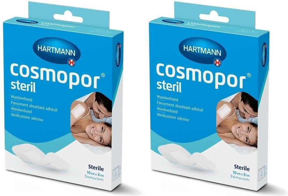 Cosmopor steril Wundverband 8x10 cm OTC 2x 2x5 St Pflaster