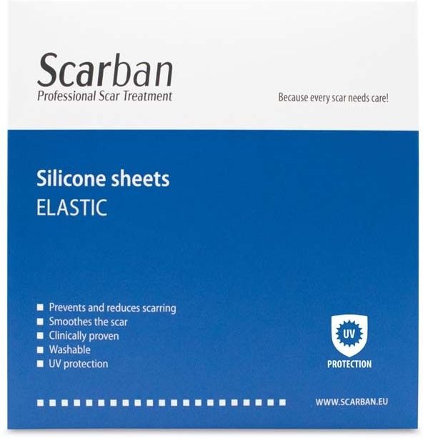 Scarban Elastic Silikonverband Aereola Circle