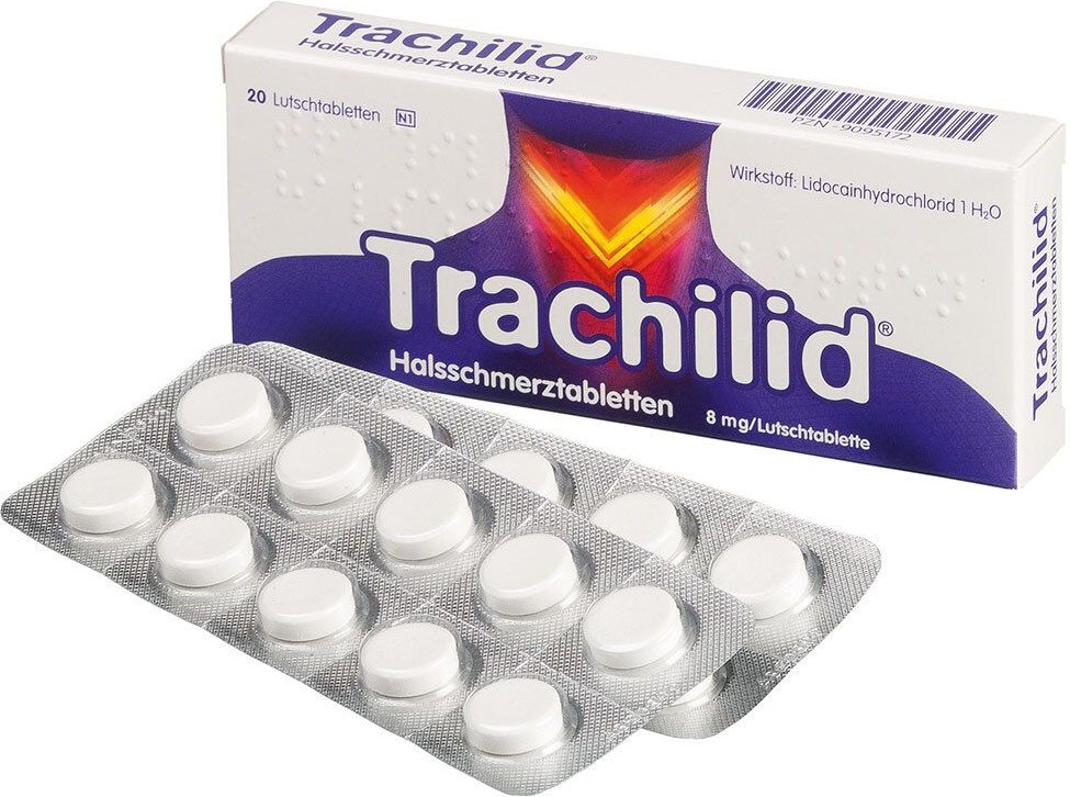 Trachilid Halsschmerztabletten Lutschtabletten