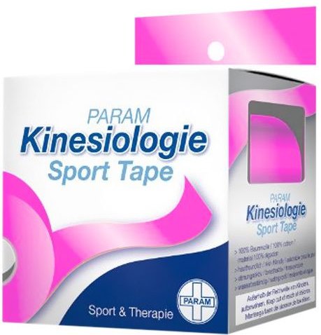 Kinesiologie Sport Tape 5 cmx5 m pink 1 St Verband