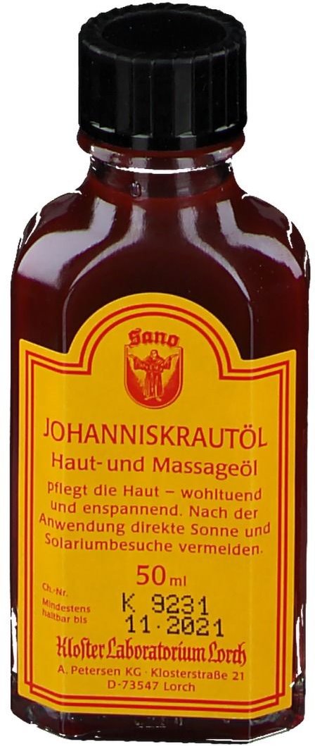 Sano Johanniskrautöl 50 ml Öl
