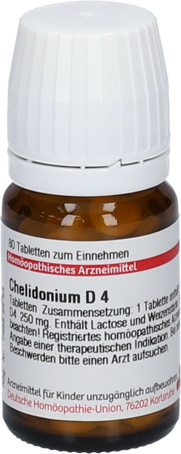 Chelidonium D 4 Tabletten 80 St