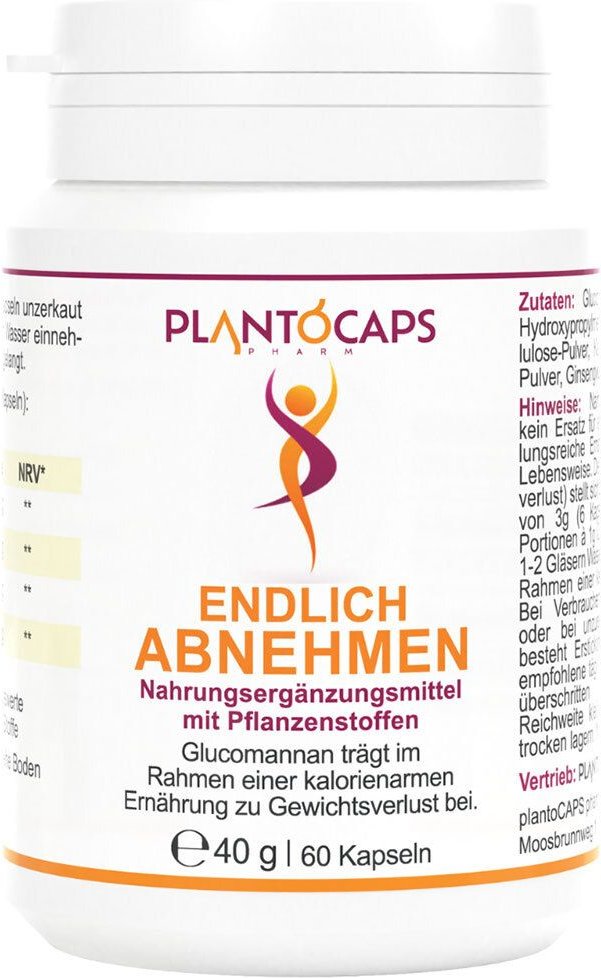 Plantocaps Endlich Abnehmen Kapseln 60 St