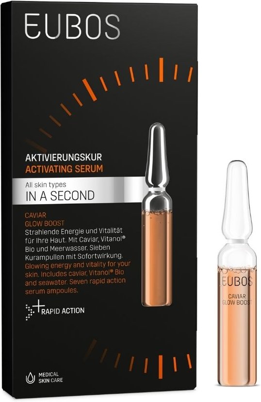 Eubos IN A Second Aktivierungskur CaviarGlow Boost 7x2 ml Ampullen