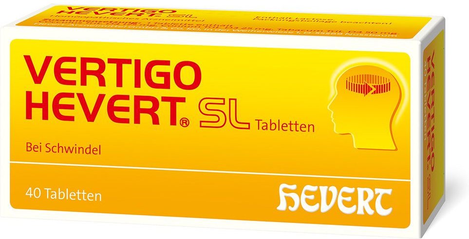 Vertigo Hevert SL Tabletten