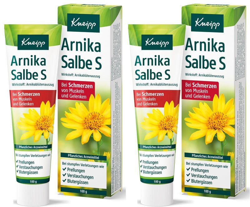 Kneipp Arnika Salbe S Doppelpack 2x100 g