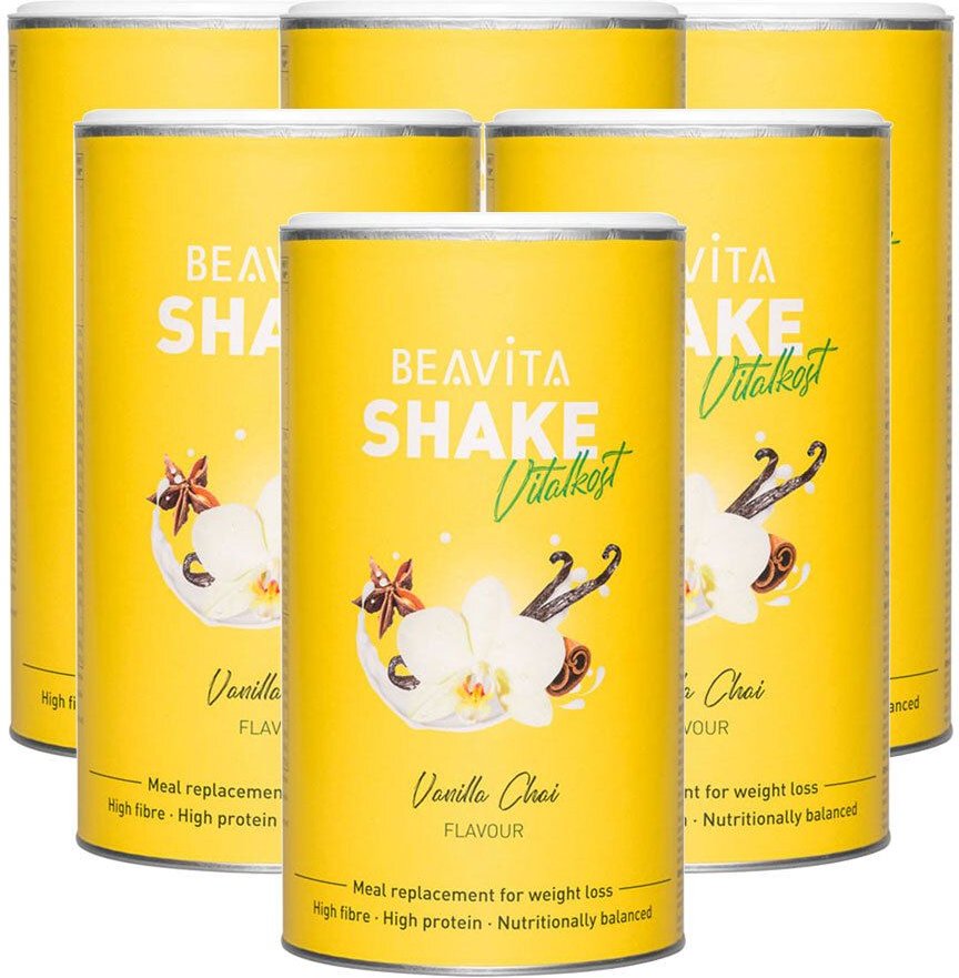 Beavita Profi Diät-Paket, Vanilla Chai 6x572 g Pulver