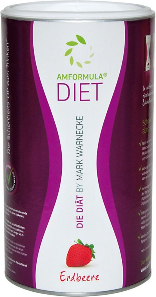 Amformula Diet Erdbeere Pulver 490 g