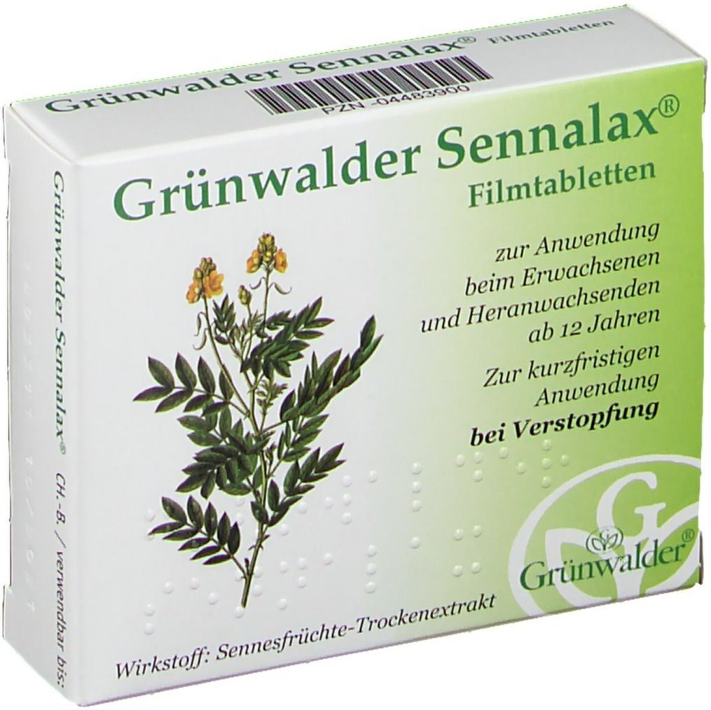 Grünwalder Sennalax Filmtabletten