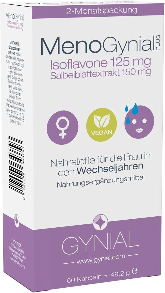 Menogynial Plus KPS Isoflavo 60 St Kapseln