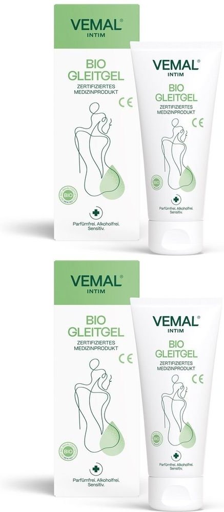 Vemal Intim Bio Gleitgel 2x 2x100 ml Vaginalgel