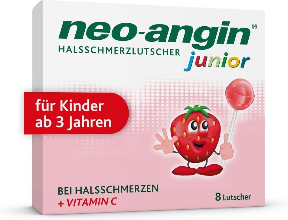 Neo-Angin junior Halsschmerzlutscher 8 St Sonstige