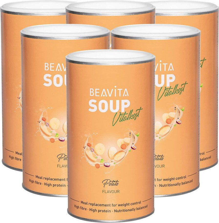 6 x Beavita Vitalkost Plus, Kartoffelsuppe 6x540 g Pulver