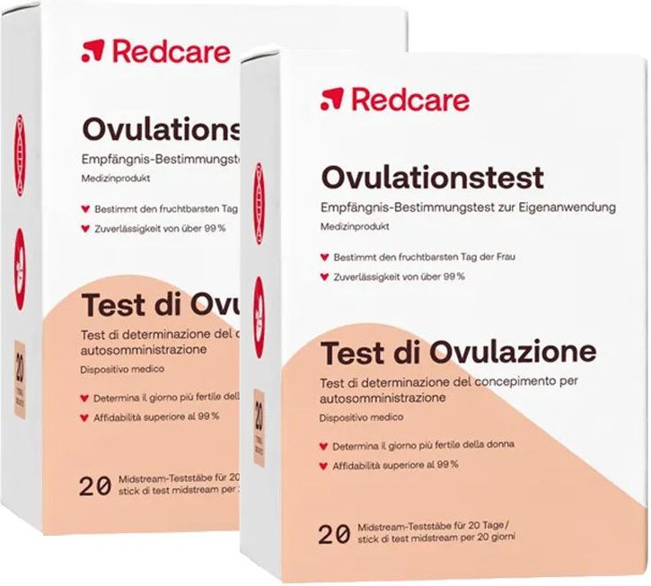 Redcare Ovulationstest Doppelpack 2x20 St Test