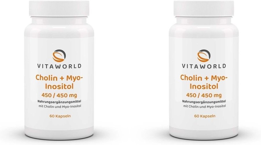 Cholin & Inositol 450 mg/450 mg Kapseln 2x 2x60 St