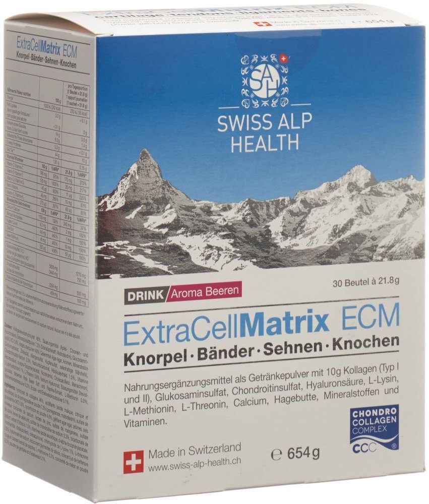 Extra Cell Matrix ECM Drink Gelenke Beeren 30 Stk St Beutel