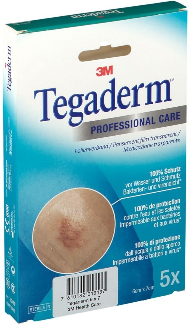 Tegaderm Medic Trasp 6X7Cm 5PZ 5 St Film