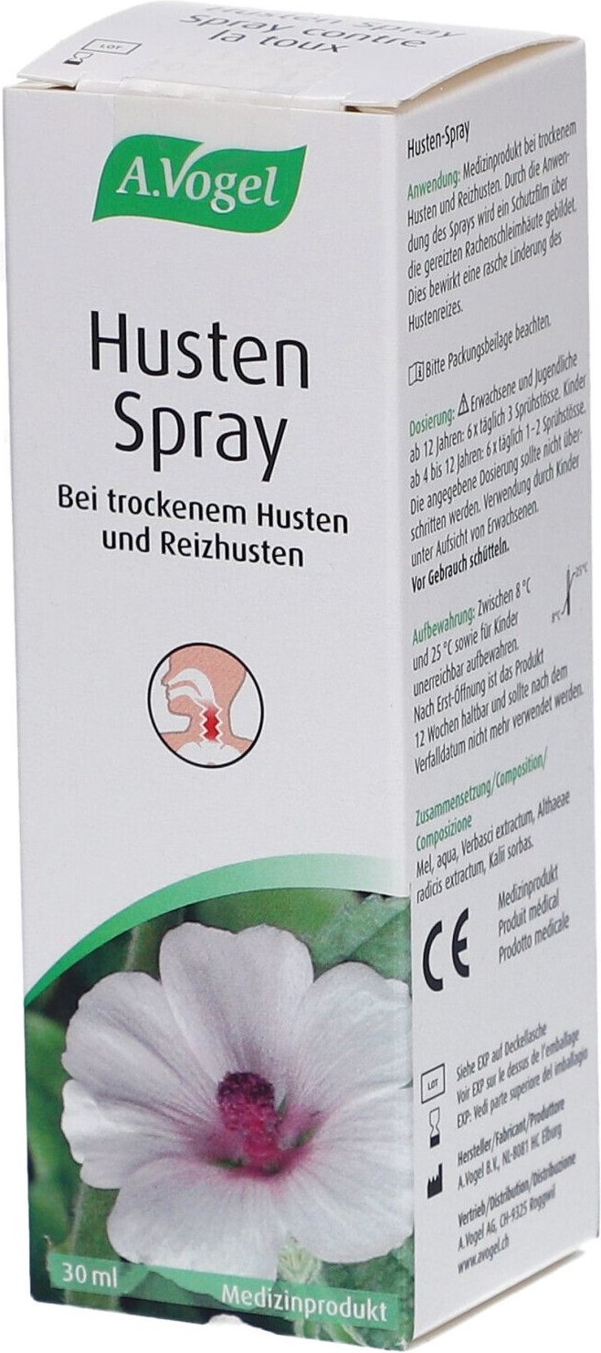 A.vogel Husten-Spray Reizhusten 30 ml Spray