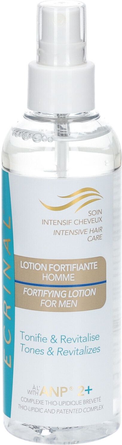 Ecrinal Soin Intensif Cheveux Lotion Fortifiante Homme - capillaire fortifiante. 200 ml