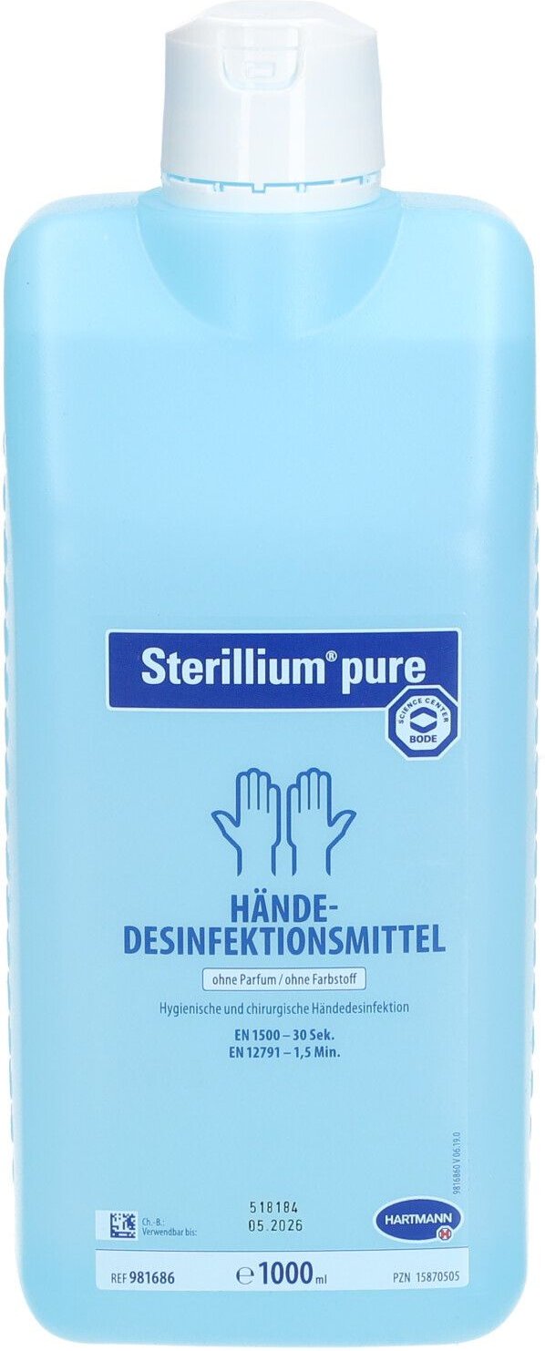 Hartmann Sterillium Pure 1000 ml Lösung