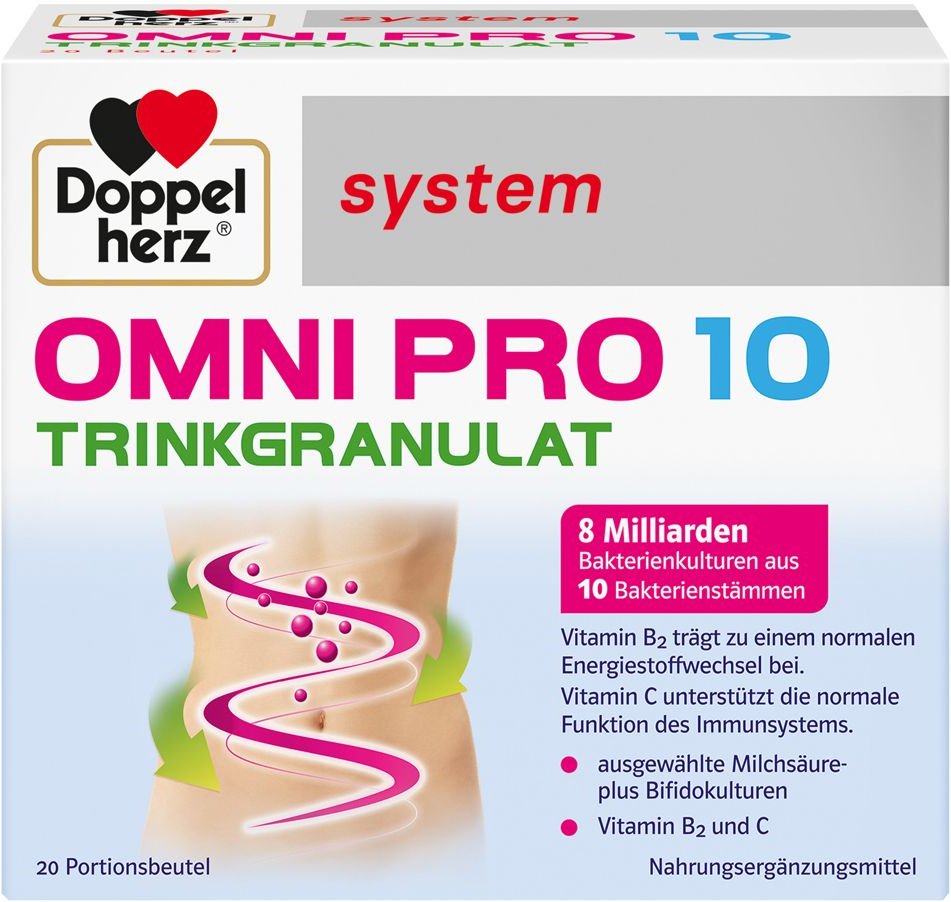 Thumbnail - Doppelherz Omni Pro 10 system Trinkgranulat 20 St Granulat