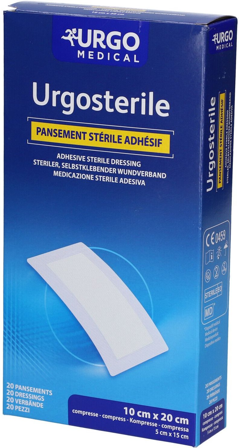 Urgosterile Wundverband 100x200 mm steril 20 St Pflaster