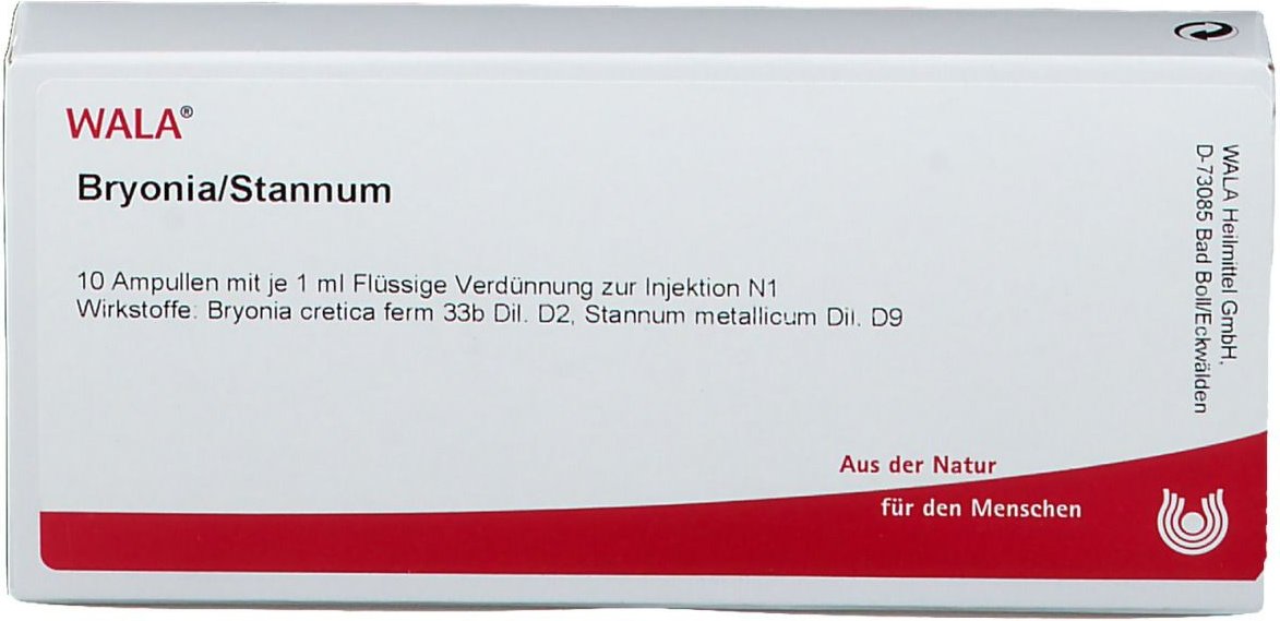 Bryonia Stannum Ampullen