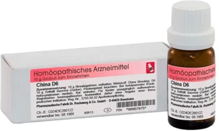 China D 6 Globuli 10 g
