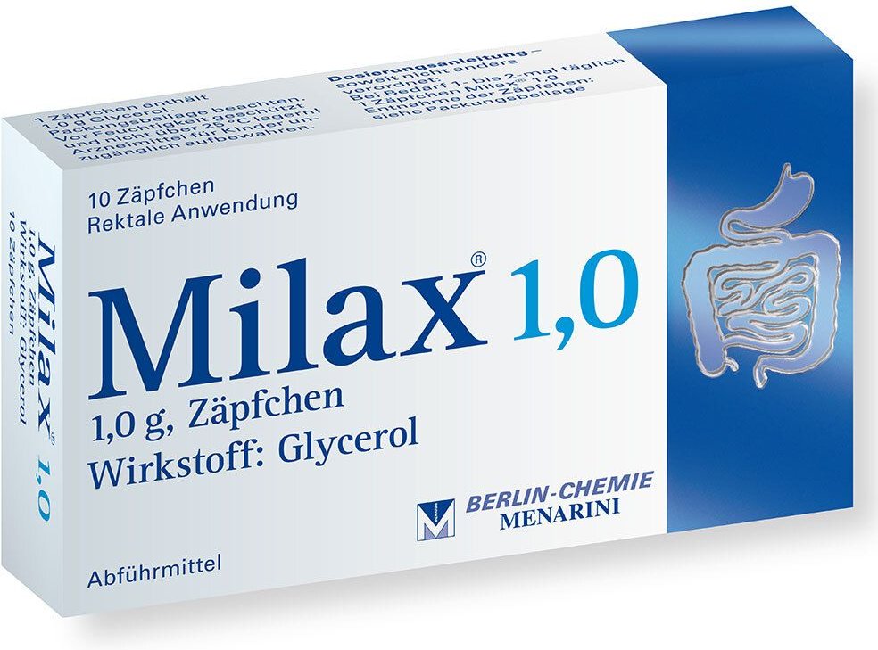 Milax 1,0 Suppositorien