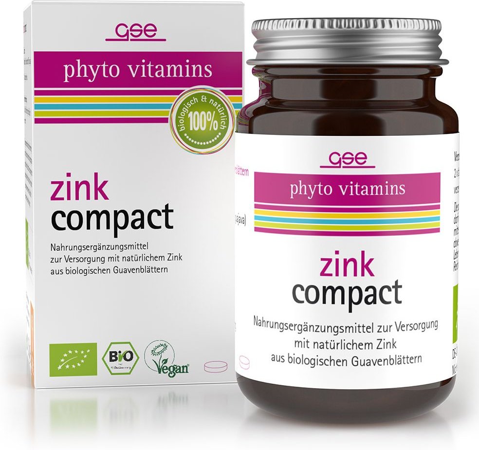GSE Zink Compact Bio Tabletten 60 St