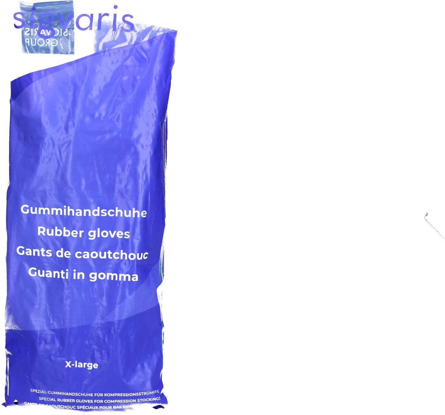 Sigvaris Gummihandschuhe XL 10 mit Noppen 1 Paar St Handschuhe