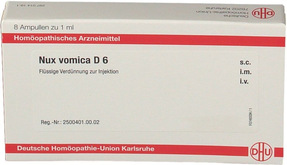 DHU Nux vomica D 6 Ampullen