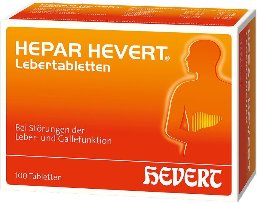 Thumbnail - Hepar Hevert Lebertabletten 100 St Tabletten