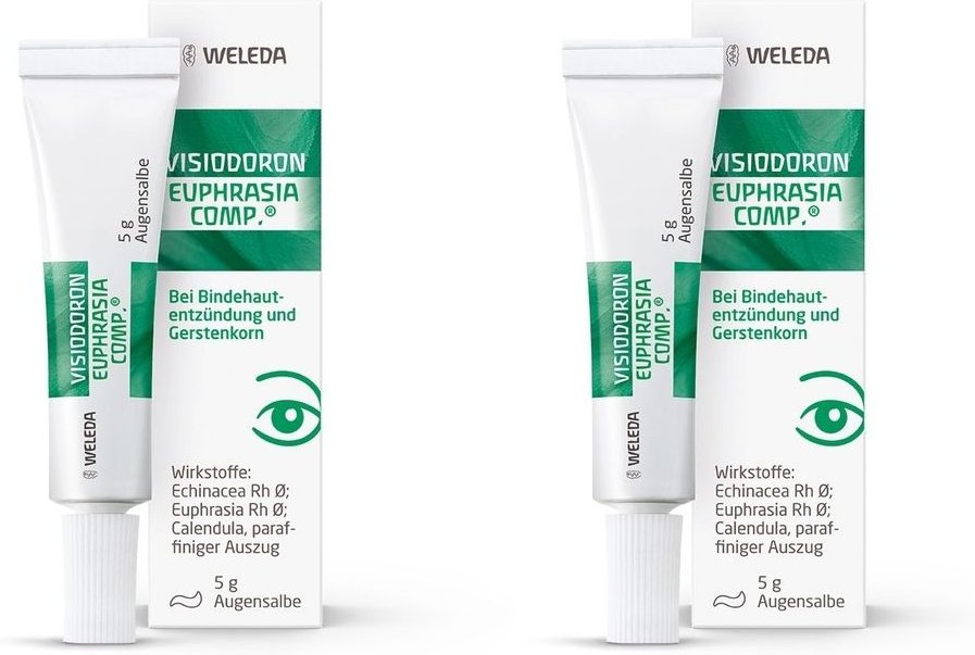 Visiodoron Euphrasia comp.Augensalbe x2 2x5 g Augensalbe