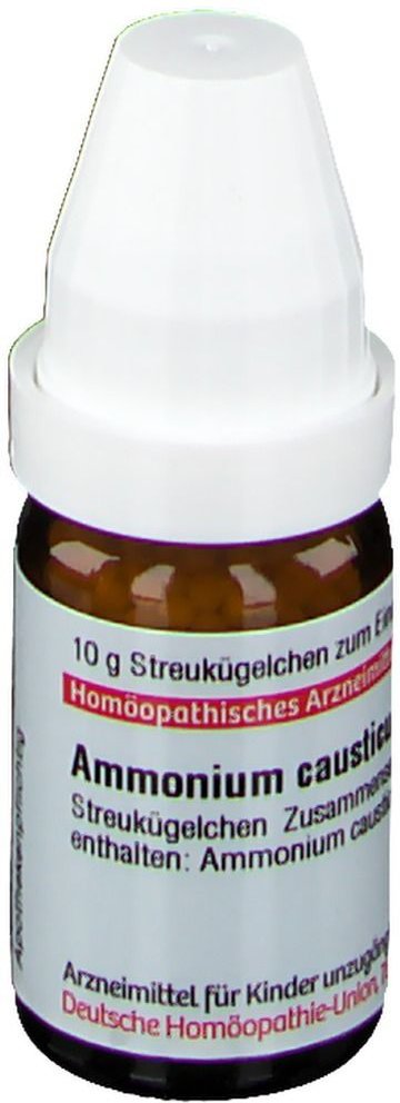 Ammonium Causticum D 12 Globuli 10 g