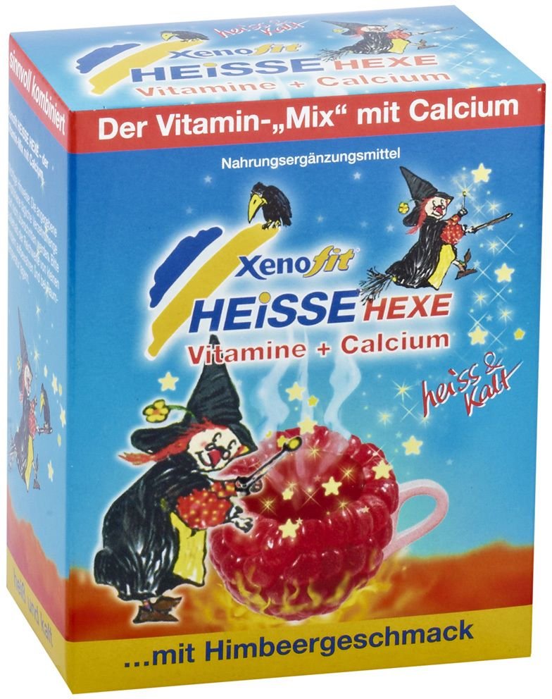 Xenofit heiße Hexe Himbeere Granulat Beutel 10x9 g