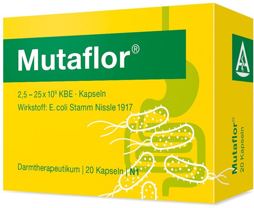 Mutaflor magensaftresistente Hartkapseln 20 St Magensaftresistente